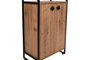 Hanah Home Tervel - Pine Estantería Industrial